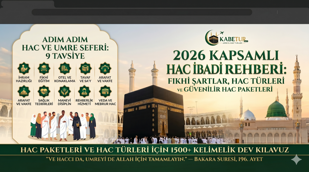 2026 Kapsamlı Hac İbadeti Rehberi ve En Güvenilir Hac Paketleri